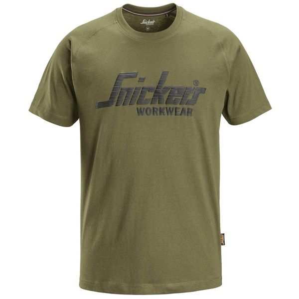Snickers workwear Logo T-shirt - KHAKI